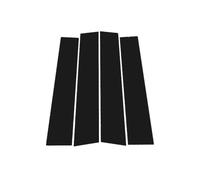 Sticker Pillar Posts Door For Audi for A3 for S3 for RS3 8P 2003-2013 | Window Door Column Deal B C Pillar Post Cover Trim Sticker