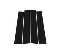Sticker Pillar Posts Door For Audi for A3 for S3 RS3 4dr 8P 2003-2013 | 4pcs Window Center Pillar Film Trim Cover B C Posts Sticker Column