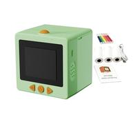 Sticker Printer - AI Voice Activated Portable Inkless Printing Box, Label Printer with Display Screen for Home Workplace School | Compact Printing Device for Classroom College Dorm | Creative Tool for