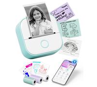 Sticker Printer, T02 Mini Thermal Printer, Sticker Maker Inkless Printer