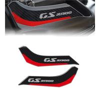 Sticker Protector For BMW R1300GS Adventure 2024 2025 Handguard 3D Sticker Motorcycle Hand Guard Decal Protector Decals Stickers Accessories(Black- Silver)