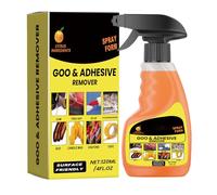 Sticker Remover Spray - Adhesive Tape Remover 120ml,Multi-functional Decal Stripper Tape Removal Spray for Furniture Indoor Window Glass Car Tiles Floor Wood Labels Home Carpet Wallpaper