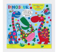 Sticker Scene and Colouring Activity Book - Dinosaur