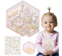 Sticker Scenes for Adults, 3D Scene Stickers, Modern Home Decor, Aesthetic 3D Room Decals, Scenes Decals, Cartoon Miniature Art for Girls, Women, Men, Men