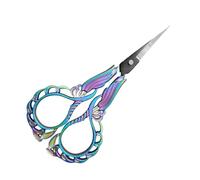 Sticker Scissors for Crafts, Precise Tool for Artistic Crafts, Small Craft Scissors for Embroidery, for Mother, Grandma, Beginners, Enthusiasts, Studio, Art Lessons, Home and