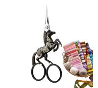 Sticker Scissors - Horse Shape Fabric Cutter, Craft Scissors, Suitable for Making Clothing, Patches, Paper Crafts, Textile Repair, Workshop and Art Studio
