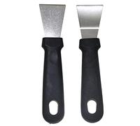 Sticker Scraper Icebox frost Shovel Glass/Tile/wall/floor Adhesive Remover with stainless steel blade 2 pack GEEWIN