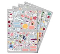 Sticker Set Seasons I 229 Stickers I DIY Scrapbooking Sticker Pack for Designing Scrapbook Bullet Journal Accessories Photo Album I Children Adults Occasions I dv_970