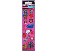 Sticker Sheet Monster High, 20 x 5 cm (Two Cards with Stickers Ghoulia Yelps in one Pack)