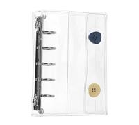 Sticker Storage Book,Sticker Album Reusable Organizer Binder | Transparent Planner Scrapbook for Boys Girls Adults Collectors Journaling Travel School Classroom Home