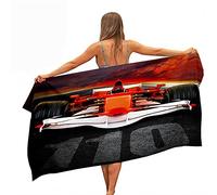 Sticker Superb. Large Microfiber Beach Towel XL XXL Sports Towel Quick-Drying Racing Sports Car Boy Men Swimming Towel, Beach Chair, with Waterproof Bag (150 x 180 cm,Multicolor 1)