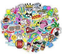 Stickerbomb 400x Stickers Graffiti Laptop Skin Skateboard Vinyl Decals pop Art Decals Pack Snowboard Luggage Suitcase Car Bike Bumper Stickers Bomb Pack Fridge Patches MacBook iPhone Compatible