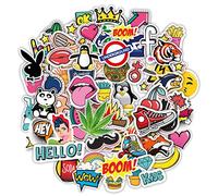 Stickerbomb Stickers Graffiti Laptop Skin Skateboard Vinyl Decals pop Art Apple iPhone macbbok Compatible