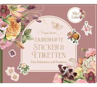 Stickerbuch - Zauberhafte Sticker und Etiketten: Zum Dekorieren und Verzieren (Marjolein Bastin - Blütenzauber)