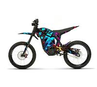 STICKERFXGRAPHICS Compatible Talaria Sting/Sting R-MX Sticker Kit, Multicolor Vinyl Motocross Sticker Kit, Modern Style, Rectangular Sheet, Outdoor Usage