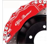 Stickers Compatible with Alfa Romeo for Giulietta Giulietta Mito Stelvio 159 156 Brake Calipers (White)