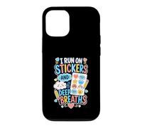 Stickers Deep Breaths Self Care Case for iPhone 12/12 Pro