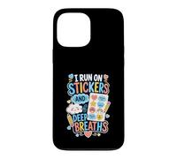 Stickers Deep Breaths Self Care Case for iPhone 13 Pro Max