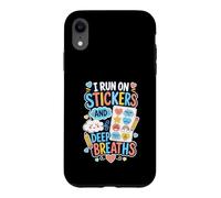 Stickers Deep Breaths Self Care Case for iPhone XR