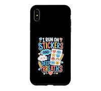 Stickers Deep Breaths Self Care Case for iPhone XS Max