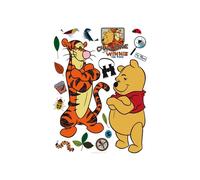Stickers - Disney - Winnie & Tigger - 2 large stickers - 14 small stickers - Children's decoration