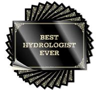 Stickers for Car Best Hydrologist Ever Stickers Stickers Funny Adult Funny Garage Signs for Men (Color : Colour, Size : 12X18CM)
