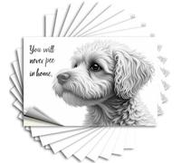Stickers for Cars Never Pee in Home: A Dog's Promise Stickers 10Pcs Garage Decor for Men Funny Car Decals(8X12CM)