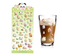 Stickers for Children, Small and Adorable 3D Stickers | Decorative Stickers for Parties Portable Halloween Christmas Girls School Phone