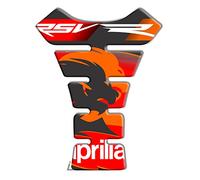Stickers For Fuel Tank Tankpad 3D Effect Resin - 3D Adhesive-Stickers Compatible With Aprilia RSV-R Tank Pad, 3D