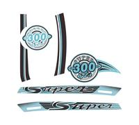 Stickers For GTS 300 Sport Su&per GTS300 Motorcycle Protector Fairing Sticker Decal Stickers Emblem Reflective