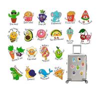 Stickers for Kids | Cartoon Pun Stickers Food Animals Pattern, Children Stationery Decals Aesthetic for Skateboard Water Bottle Laptop Mug Luggage