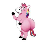 Stickers for Kids - Cartoon Stickers | 3D Horse Piston Adhesive Decorations, Cute Animal Craft Materials for Water Bottle Journaling, Classroom School Stationery, Small Toy