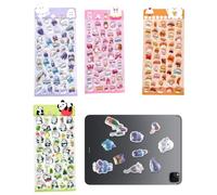 Stickers for Kids Cute - Shiny Stickers | 3D Aesthetic Decals for Mobile Phone Student School Journaling Scrapbooking Laptop Planner Child Teacher Reward