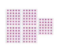 Stickers For Sunscreen, Detection Stickers Detection Stickers Sun Screen Patches 150pcs Round Shape Sun Detection Color Changing Outdoors Stickers (Purple)