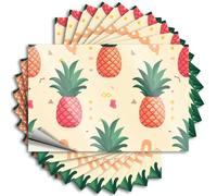Stickers for Your Car Pineapple Pattern: Tropical Vibes Stickers 10Pcs Funny Sign Decor Funny Bumper Stickers(12X18CM)