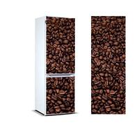 Stickers Fridge Wrap Cover for Vinyl Coffee Grains Several Sizes 185 x 60cm | Strong Adhesive and Easy Application | Decorative Adhesive Sticker with Smart Design