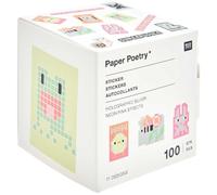 Stickers - Futschikato - Pixels - 5.5 cm - 100 pcs