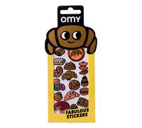 Stickers Iconic Croissant Léon Multicoloured one size