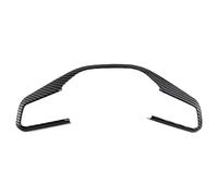 Stickers Inner Car Steering Wheel Cover ABS Trim Decoration Frame Sticker Carbon Fiber for MG4 EV for Mulan 2022 2023 2024 Interior Trim
