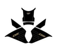Stickers Motorcycle Fuel Tank Sticker for VOGE DS900X DS 900 X DSX 900X Side Gas Pad Protector Decal Anti Slip Decoration Motorbike Gas Fuel Tank Protector Pads(Orange)