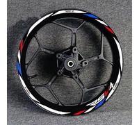Stickers Motorcycle Reflective Rim Decals Wheel Stickers Set Modification Stickers for Aprilia RSV4 R/RR RSV4 RF RSV4 RFW(Color9)