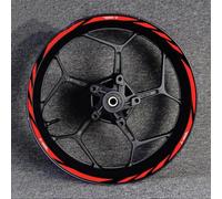 Stickers Motorcycle Reflective Rim Decals Wheel Stickers Set Modification Stickers for Aprilia RSV4 R/RR RSV4 RF RSV4 RFW(Color6)