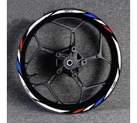 Stickers Motorcycle Reflective Rim Decals Wheel Stickers Set Modification Stickers for Aprilia RSV4 R/RR RSV4 RF RSV4 RFW(Color5)