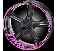 Stickers Motorcycle Wheel Sticker Inner Rim Protection Decal Decorative Film for Tmax 530 500 560 Tmax530 Tmax500(Color27)