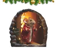 Stickers - Portable Wall Decal Decorations,Colorful Mouse Window Sticker Removable Window Glass Stickers for Indoor Walls Uitseld