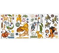 Stickers repositionnables multi-éléments Le Roi Lion Disney