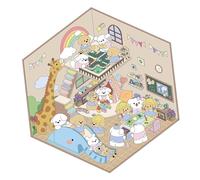 Stickers Scenes For Adults - Manual Sticker Accessories, 3D Cartoon Decal | Creative Room Decals Animal Crafts, Decals For Living Room For