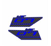 Stickers Side Straps Motorcycle Fuel Tank Carbon Sticker Decal for Yamaha MT07 MT-07 Decoration