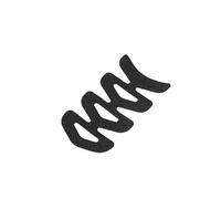 Stickers Singing Rock Black One size