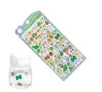 Stickers | Waterproof Vinyl Stickers | Small Animal Sticker, Adorable Design: Discover The Lunarcharm 3D Sticker with Charming Pink Bunny Designs